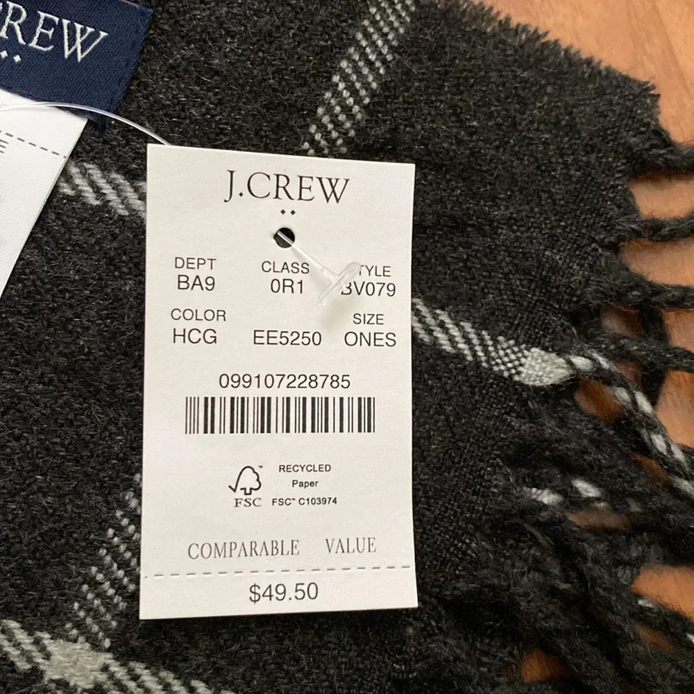 J. Crew Factory brown gray